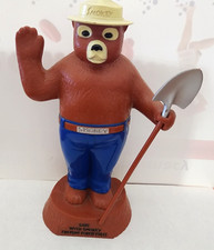Vintage 1960's Smokey Bear Savings Bank  Rare Near Mint picture