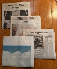 THE NEW YORK TIMES - September 26 2026 - William Eggleston insert  - newspaper picture