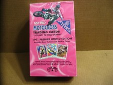 1991 Champs Top Pro Hi Flyers Motocross Box 36 Packs Motorcycle Trading Card New picture