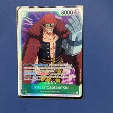 Eustass Captain Kid OP01-051 SR (Super Rare) One Piece Card Game English  picture