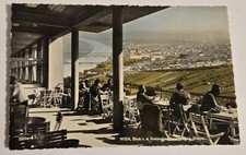 Vtg Unused Colorized Postcard Blick v. d Kahlenberg Donau Wien Austria Vienna M2 picture