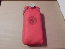 Vintage Boy Scouts of America Aluminum Regal Canteen with Red Slip Clip Holder picture