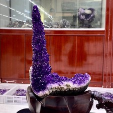 12.9LB Healing of natural high-quality amethyst quartz cluster crystal specimens picture
