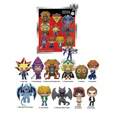 Official Yu-Gi-Oh Series 1 3D Foam Bag Clip Blind Bag Keychain NEW picture