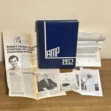1952 Lasell Junior College Yearbook Lamp Auburndale Newton MA w/ Extras picture