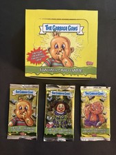 2018 Garbage Gang Empty Display Box 3x Factory Sealed Packs All 3 Variations picture