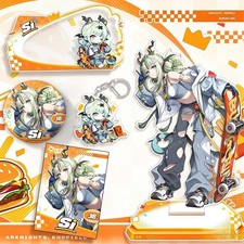 5 Pcs Arknights: Endfield‌ New Collab Si Acrylic Stand Badge Keychain Card Set picture