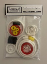 1991 Bally / Midway Gilligan's Island Pinball Machine Rubber Ring Kit picture