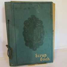 Vintage 1950s Scrap Book full of recipes household hints clippings ephemera picture