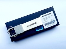 Genuine OEM Mercedes-Benz AMG White Carbon Keychain B66953849 NIB picture