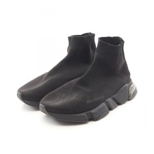 Balenciaga SPEED TRAINER Sneakers Black Fabric JP 265cm Slightly Used (Ages 14+) picture