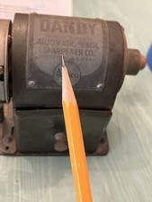 Antique Dandy Automatic Feed Steel Pencil Sharpener 1907 patent, sturdy working picture