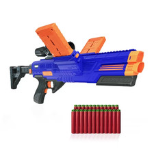 Dart Zone Motorized Vulcanator Double Magazine Dart Blaster picture
