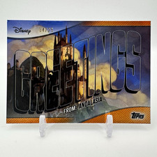 Topps Disney Enchanted Greetings From: Andalasia GF-2 2025 Serial Numbered /25 picture