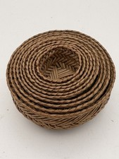 10 pc Miniature PINE NEEDLE Graduated NESTING BASKETS Vtg TARAHUMARA-1.25