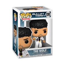 Funko Pop Movies Bullet Train The Wolf #1293 With Pop Protector AKA Bad Bunny picture