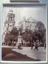 c1910s Mexico City Metropolitan Cathedral Antique Original Photo Mounted picture