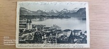 Postcard Lucerne and the Alps 04.05.1912 gel_14 picture