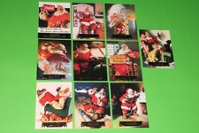 1993 COCA COLA SERIES 1 INSERT 10 CARD SET S1-S10 COLLECT-A-CARD SANTA SUBSET picture