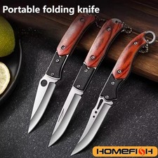 Compact Folding Knife with Durable Stainless Steel Blade, Multi-functional Survi picture