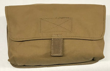 BMI Defense Systems Turret Gunner  MOLLE Double Smoke Grenade Pouch  Coyote USMC picture