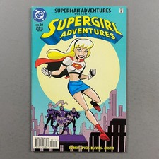 SUPERMAN ADVENTURES 21 1ST APPEARANCE ANIMATED SUPERGIRL (1998, DC COMICS) picture