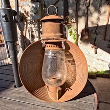 Rare Antique C.T. HAM MFG CO. Railroad Inspectors Lantern picture