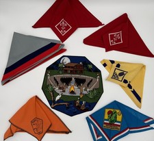 BSA RIO GRANDE COUNCIL 2013 NATIONAL JAMBOREE BACK, VINTAGE BSA NECKERCHIEF LOT picture