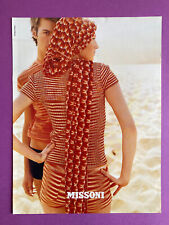 1996 Missoni Vintage Fashion Spring Summer Press Collection 90s Clothing picture