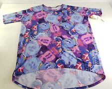 NEW W TAGS Lularoe Womens  Tunic Shirt Disney Mickey Mouse MULTICOLOR LARGE picture