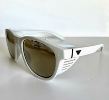 NEW Emporio Armani EA4216U Sustainable White Sunglasses w Interchangeable Parts picture