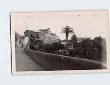 Postcard Buildings Trees Alley Scenery picture