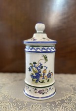 Beautiful Vintage Asian Ceramic Medicine Jar  picture
