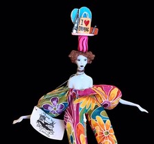 Poupees By Isabelle Porcelain Artist Doll I Love Shopping Beautiful Rare 21” picture