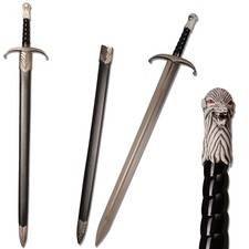 Longclaw‑Style Metal Fantasy Sword,House‑Stark Inspired  Prop, for Cosplay picture