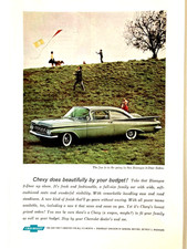 1959 Chevrolet Biscayne 2 Door Print Ad picture
