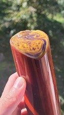 Original Amber Bakelite rod for Making Prayer Beads, Rosary, tasbih, craft picture