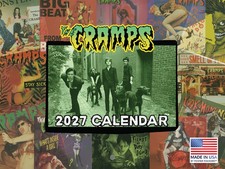 The Cramps Calendar 2027 Monthly Wall Calender 12 Month picture