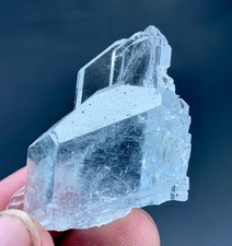 86 Carat Aquamarine Crystal Specimen From Skardu Pakistan picture