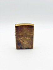 Vintage 1992 Zippo Camel Solid Brass 60th Anniversary Edition Lighter picture