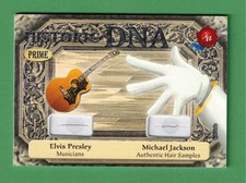 2024 Historic Autographs Prime ELVIS PRESLEY MICHAEL JACKSON DNA Hair 17/17 picture