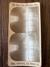 Antique 1890s Utah Stereoview Saltair Beach Pavilion Dancing Floor Johnson Co picture