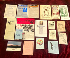 Lot of Vintage Christian Church Paper Ephemera & Brochures, Palm Sunday + More picture