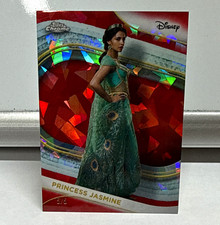 Topps 2025 Chrome Disney Sapphire Princess Jasmine /5 Red Bookend picture