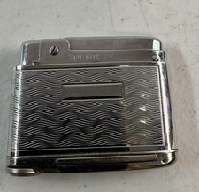 Vintage Bentley Pipeservice Lighter Silver Chrome USA Untested EXCELLENT picture