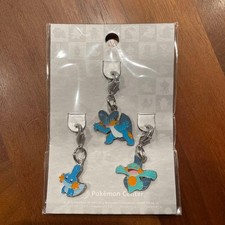 Pokemon Center Metal Charm Mudkip Marshtomp Swampert picture