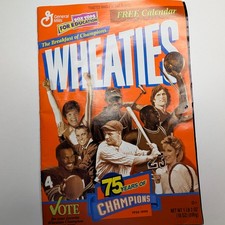 1999 Wheaties 75 Years of Champions Sports CALENDAR Michael Jordan Tiger Woods picture