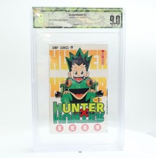 BGS 9.0 HunterxHunter #1 Vol. 1 1st Printing Edition Graded Manga Japanese Comic picture