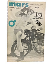 Vintage MARS #23 Jan 1967 PHYSIQUE PHOTOGRAPHY & ART MAGAZINE GAY Interest RARE picture