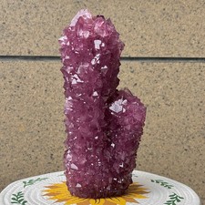5.9 lb  Purple Alunite Crystal Specimen - Mineral Cluster for Home Decor picture